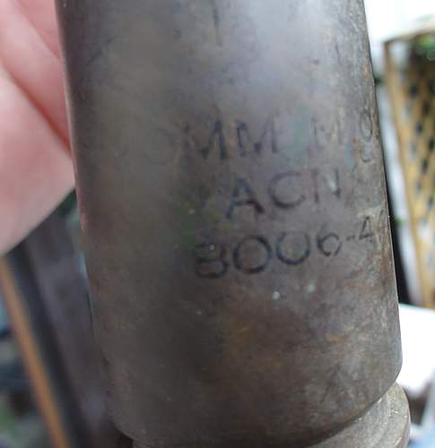 20 mm shell casing