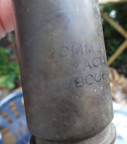 20 mm shell casing