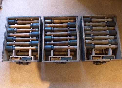 A few M24 in their boxes,,
