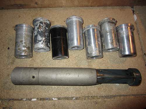 My Luftwaffe bomb fuses and incendary bomb