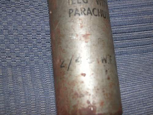 British 2 inch mortar parachute flare