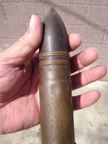 Verdun 37mm tank shell?