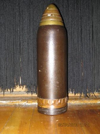 British 18prd WW1 shell