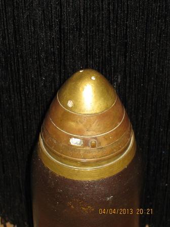 British 18prd WW1 shell