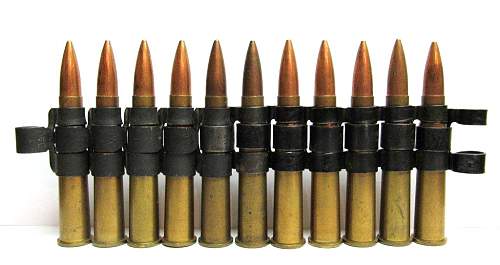 Linked .303 British Ammo