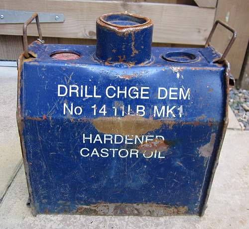 Hayrick demolition charge drill