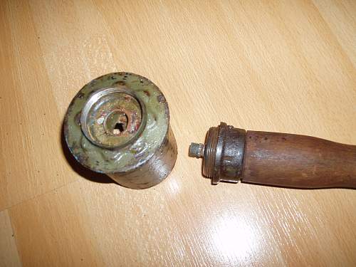 Another Lapland found German Stick Grenade