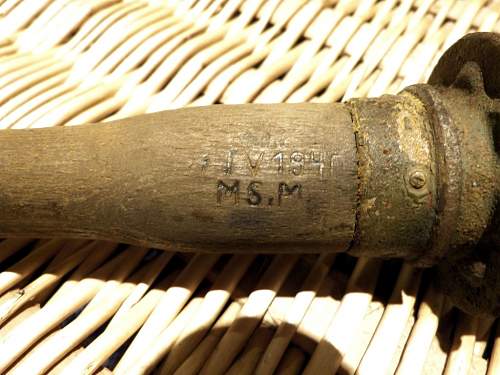 SS marked Stick Grenades