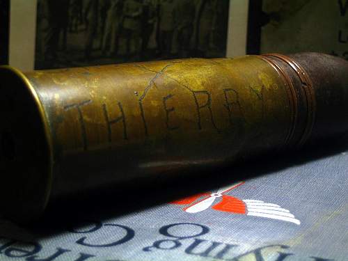 WWI Trench Art French 37mm Inert Round