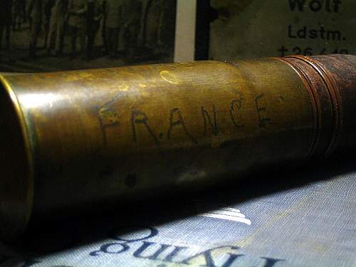 WWI Trench Art French 37mm Inert Round