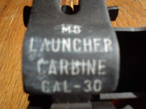 M1 Carbine grenade launcher