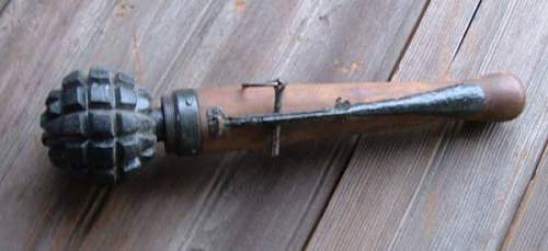 is this an original WWI German grenade of some type?