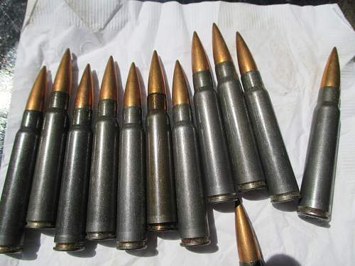 german 8 mm rifle rounds