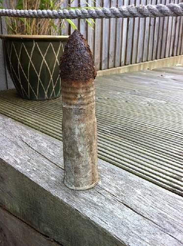 ordnance found in garden