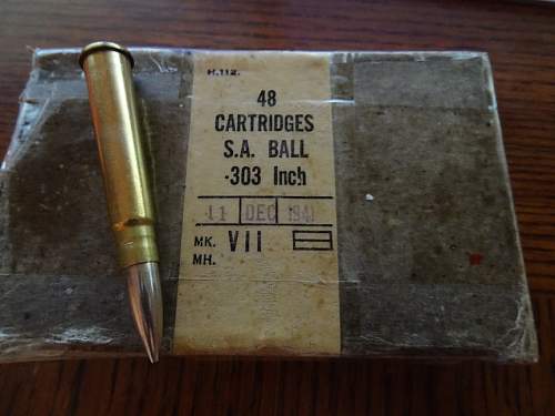 British MK7 .303 Ammo