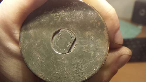 Germany 1940 shell case identification