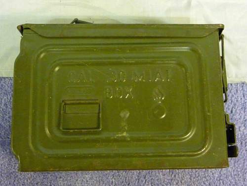 U.S. .30 cal. ammo can