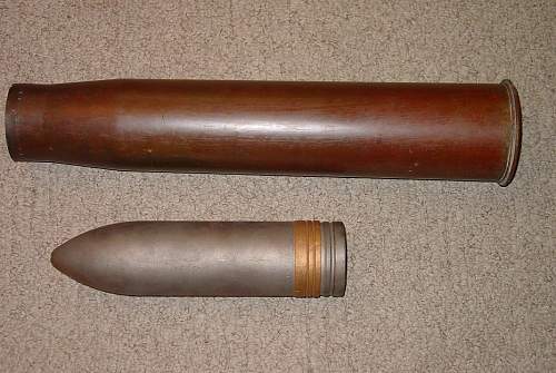 1952 dated 90MM HEP Projectile..