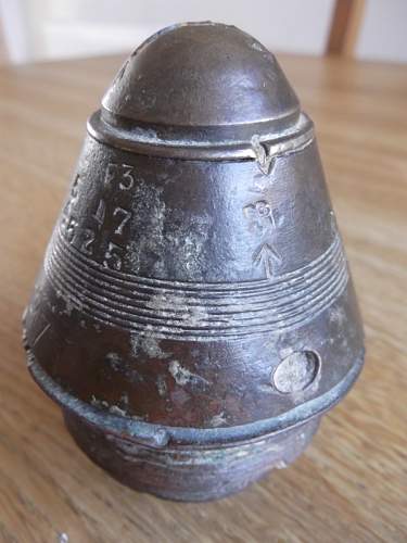 WW1 British 101 Shell fuse