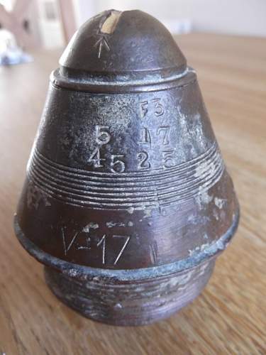 WW1 British 101 Shell fuse