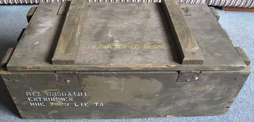 DM31 Mine Ammo Crate