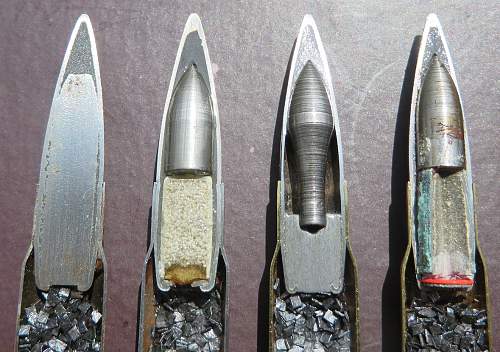 Sectioned 7.92 rounds.