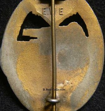 Panzerkampfabzeichen in Bronze, EWE