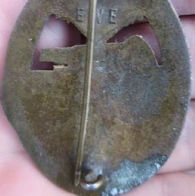 Panzerkampfabzeichen in Bronze, EWE