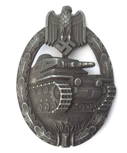Panzerkampfabzeichen in Bronze - Tank Battle badge in Bronze