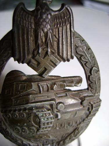 Bronze Junker Panzerkampfabzeichen