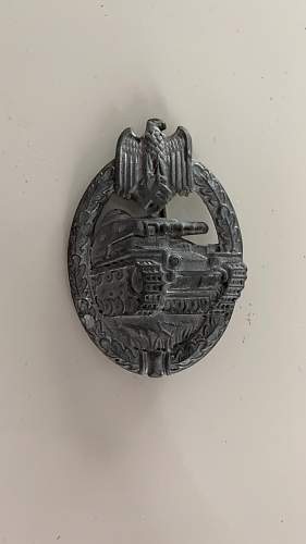 Original Silver PanzerkampfAbzeichen?