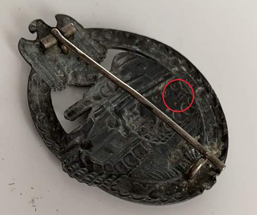 Original Silver PanzerkampfAbzeichen?