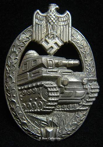 A. S. Panzerkampfabzeichen in Silver (Opinions please)