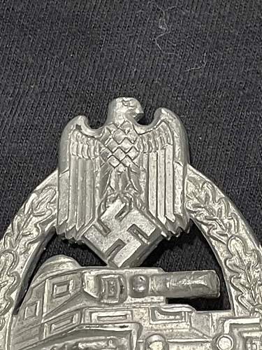 Just acquired my first Panzerkampfabzeichen in Silber
