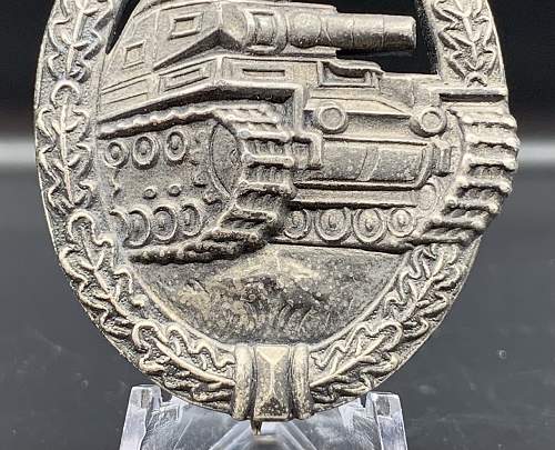 Panzerkampfabzeichen in Silber (R.R.S.) - real?