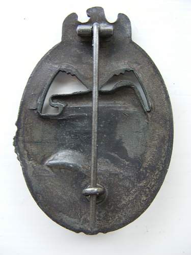 Panzerkampfabzeichen in bronze