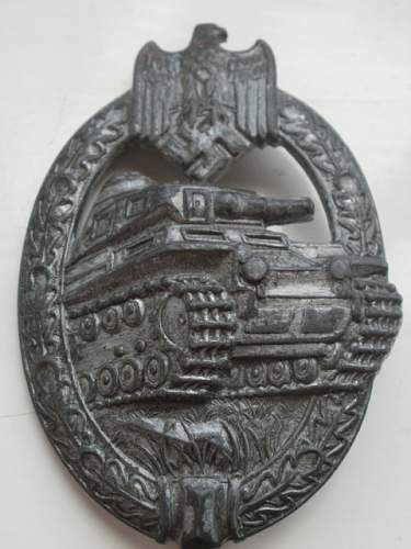 Group of TR Combat badges.