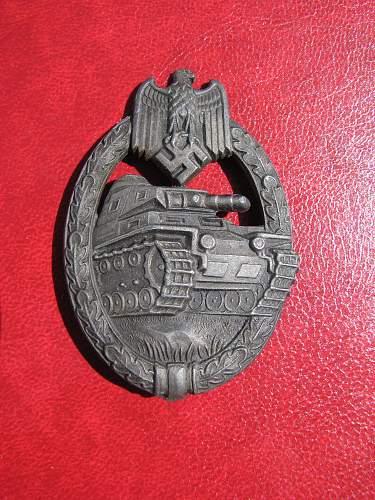 Bronze Panzerkampfabzeichen