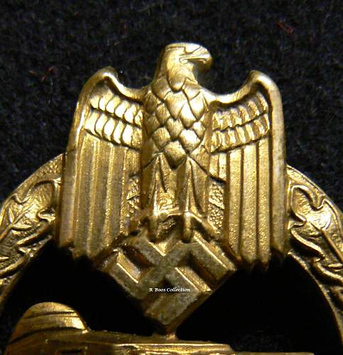 Panzerkampfabzeichen in Bronze, Karl Wurster