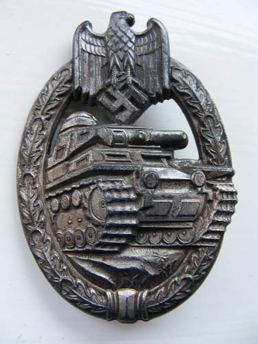 Panzer-Kampf  Badge