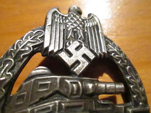 Real or Fake panzer badge R.S.