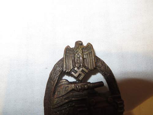 Panzerkampfabzeichen in Bronze, good or bad