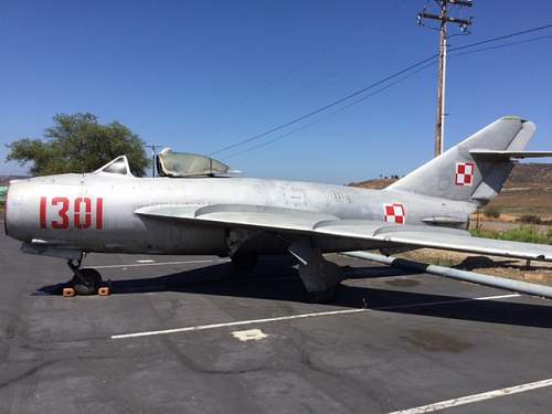 Polish Mig 17F,  1958 question