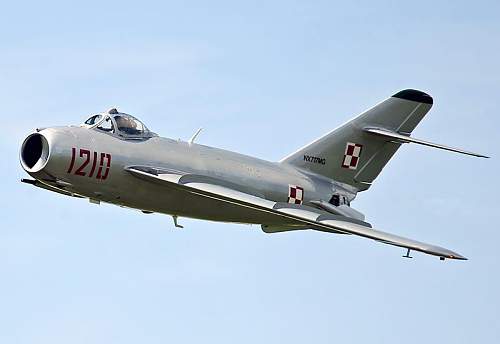 Polish Mig 17F,  1958 question