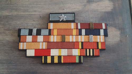 Polish ribbon bar