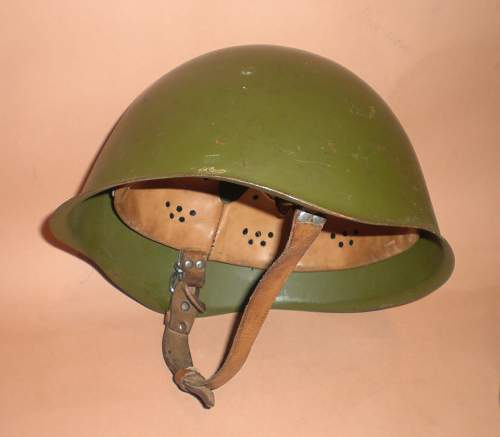 Stamp in helmet