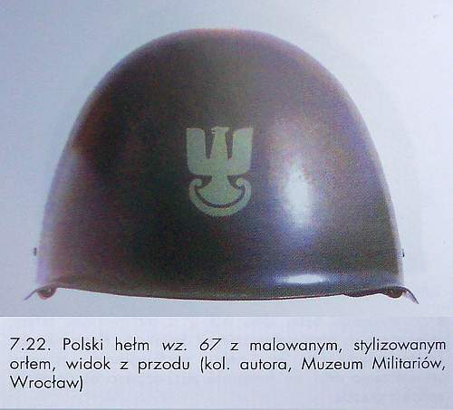 Polish helmets-Warsaw Pact Era