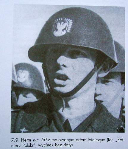 Polish helmets-Warsaw Pact Era