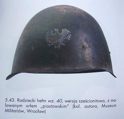 Polish helmets-Warsaw Pact Era