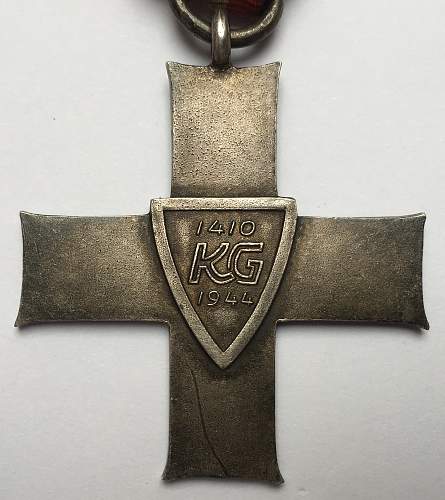 Cross of Grunwald - Advice on Authenticity needed please!!